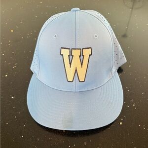 Emerica Blue and Black Cap with W Logo